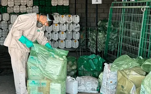 Imagen de nuestro Centro de Almacenamiento Transitorio (CAT)